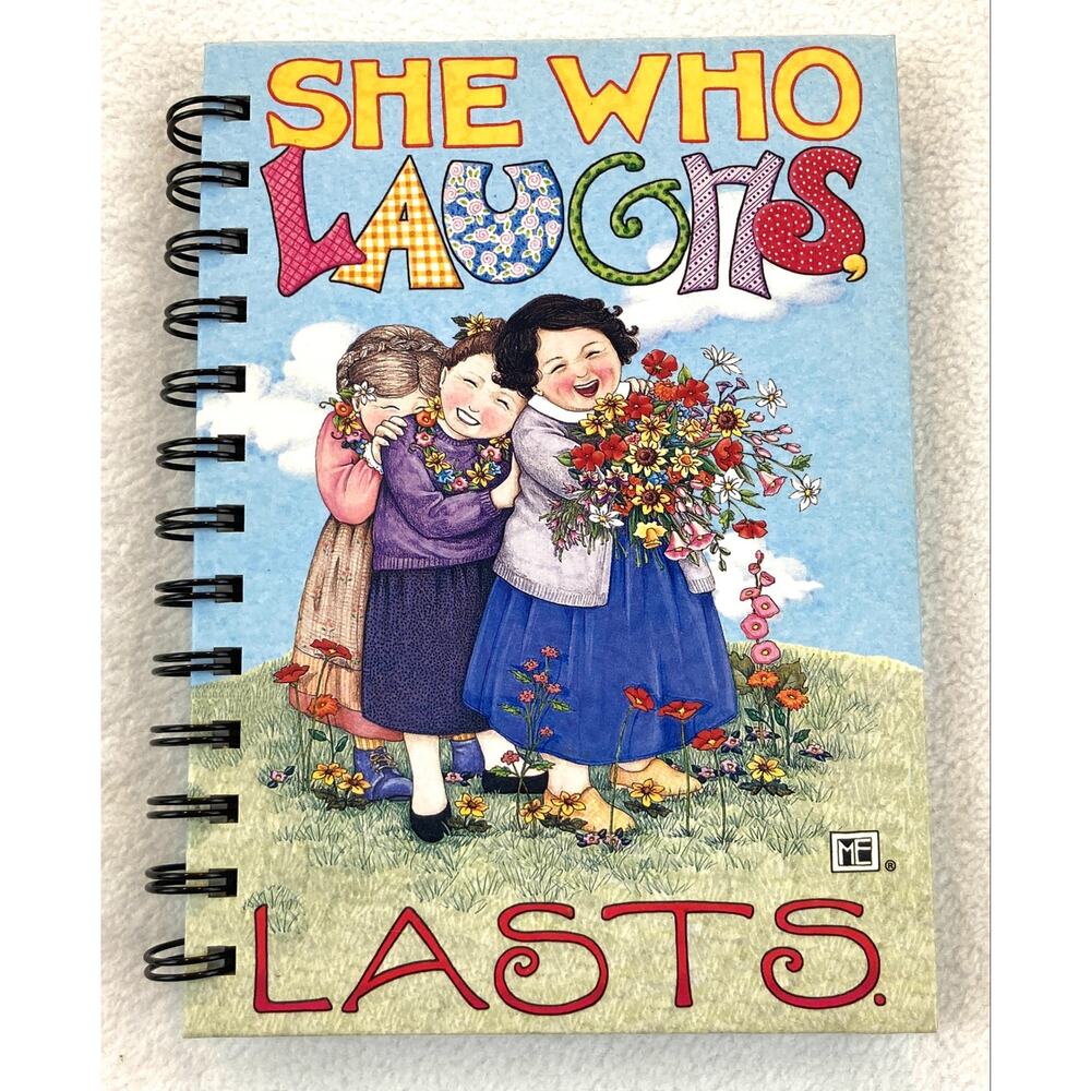 Mary Engelbreit Journal She Who Laughs Lasts Lined Pages New